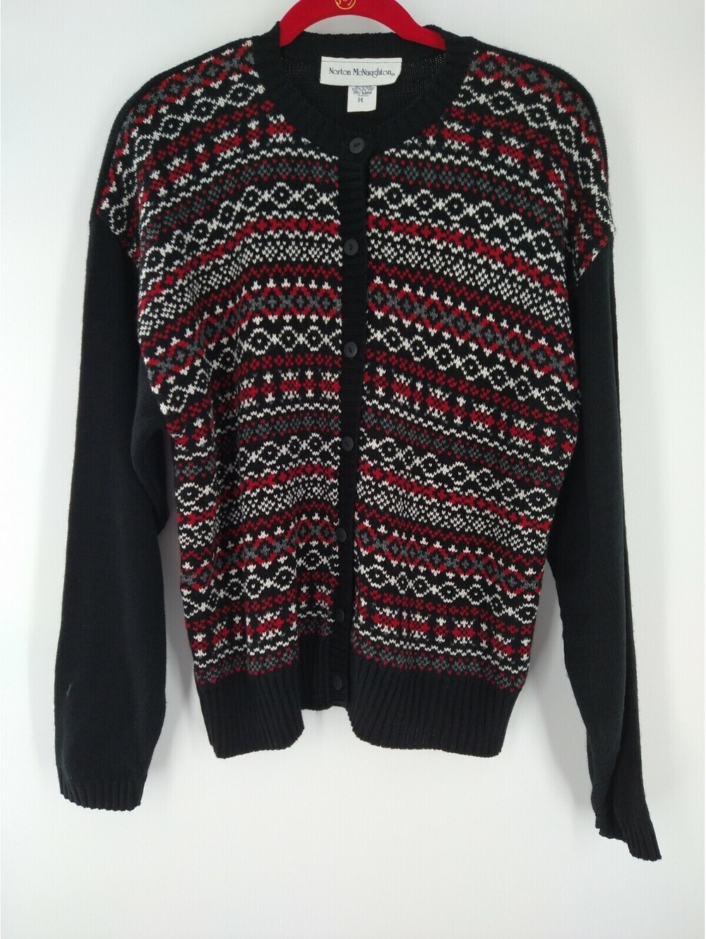 norton mcnaughton sweater Women's Medium Fairisle 039